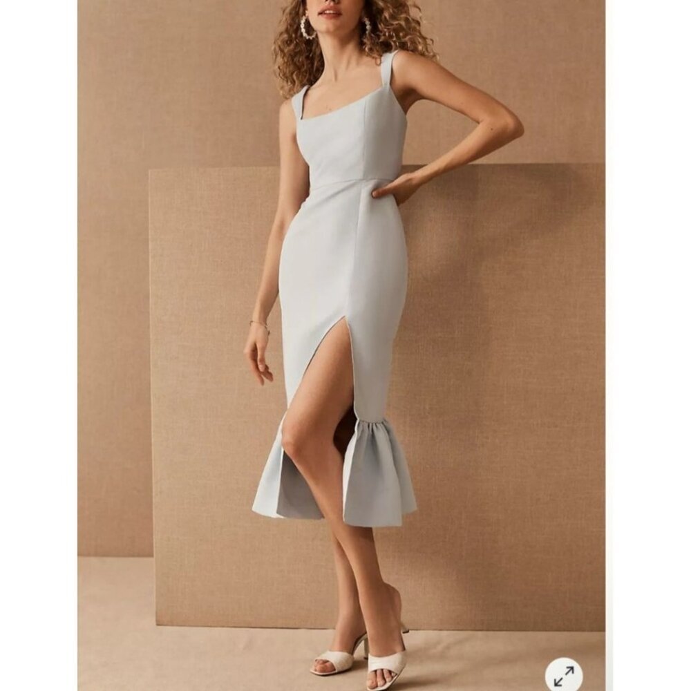 Sachin & Babi Eliza Dress size 10 Blue Cocktail Event Wedding Guest Bridesmaid